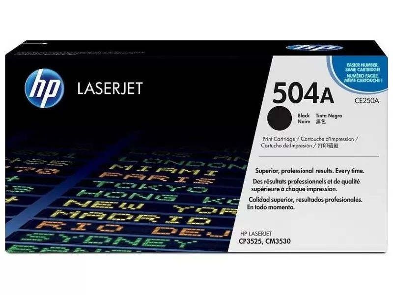 Картридж HP CE250A - 504A