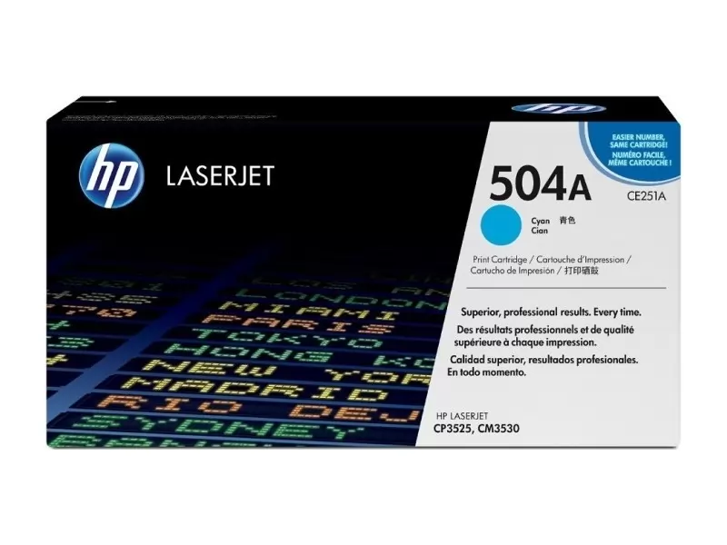 Картридж HP CE251A - 504A
