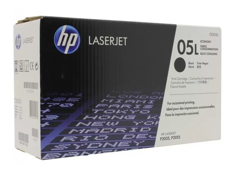 Картридж HP CE505L - 05L